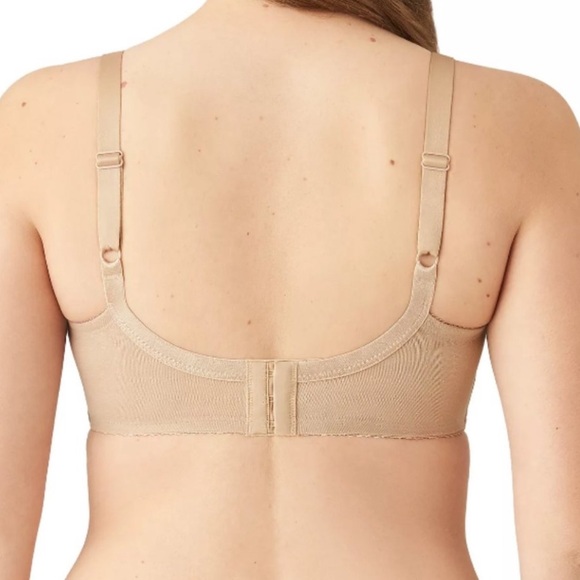 WACOAL 855186 RETRO CHIC unlined
Chantilly Lace Toast UW Minimizer Bra 42H - Picture 3 of 14